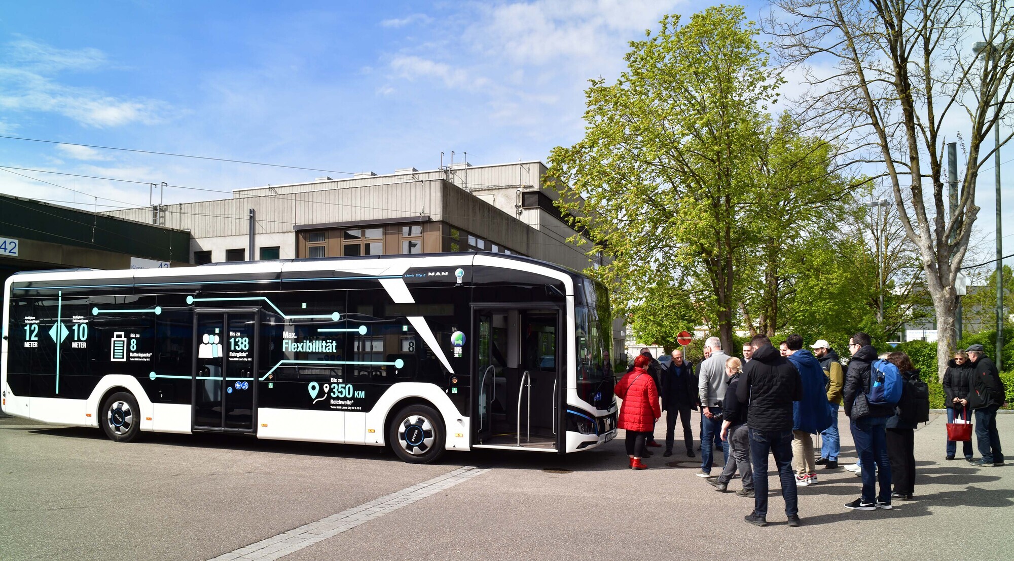Die ersten E-Busse werden ab 2028 bei den swa eingesetzt, Fotos: swa, Thomas Hosemann.